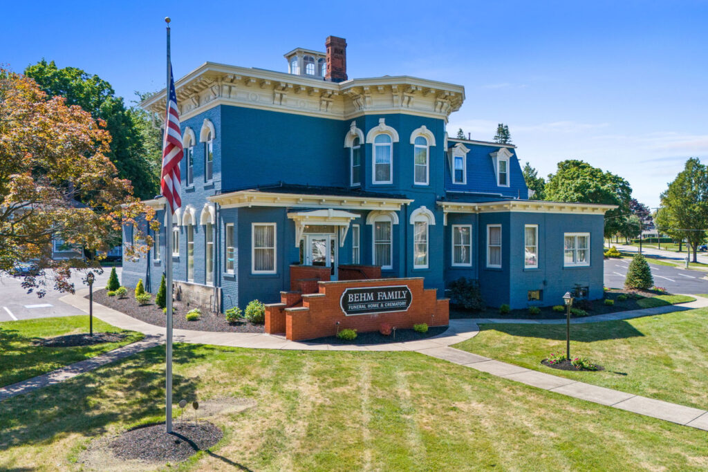 Behm Family Funeral Home Geneva OH exterior