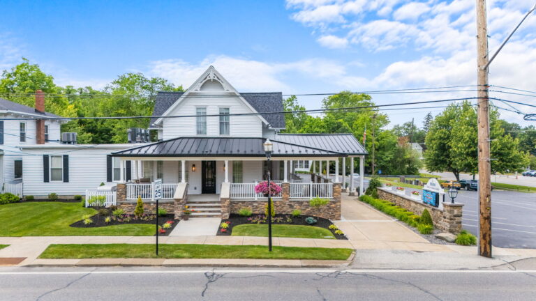 Behm Family Funeral Home Madison OH River Street exterior